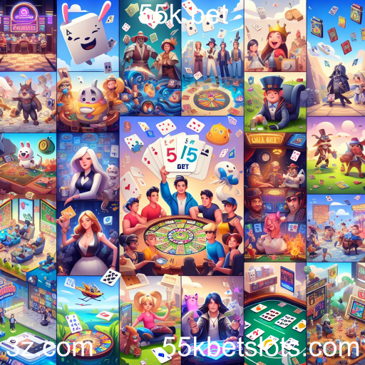 A Ascensão dos Jogos Casuais na 55k Bet