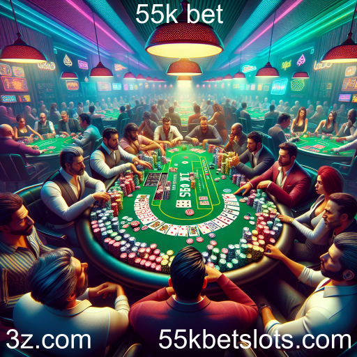 Descubra o Mundo do Poker no 55k Bet